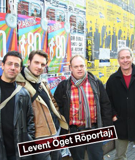 Levent Öget, "Diyar Diyar Jazz" isimli albümleriyle tanınan Spiral Quartet Philippe Poussard ile konuştu.