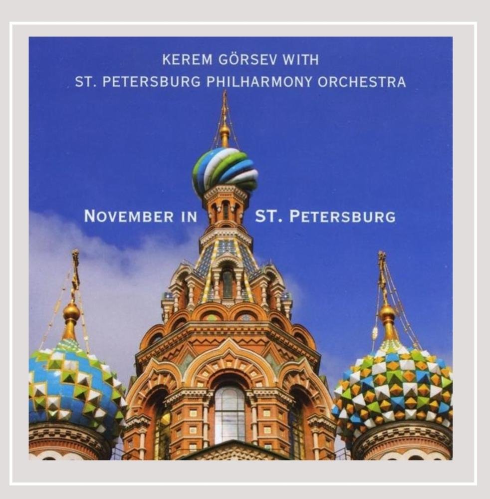 Kerem Görsev with St. Petersbourg Philharmony Orchestra November in St. Petersbourg