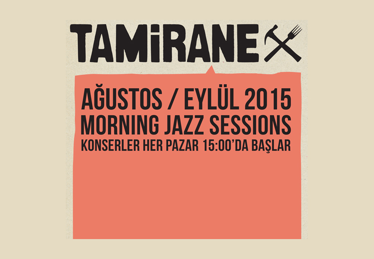 Tamirane "Morning Jazz Sessions" ile yeniden şehre döndü