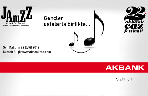 Akbank Caz Festivali`nin ilki geçen yıl düzenlen JAmZZ Genç Yetenekler Yarışması yeni başvuruları başladı