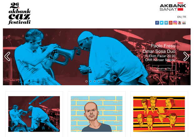 Akbank Sanat, bu yıl Akbank Caz Festivali için özel ve zengin içeriklerle dolu Caz Blogu yayınladı.