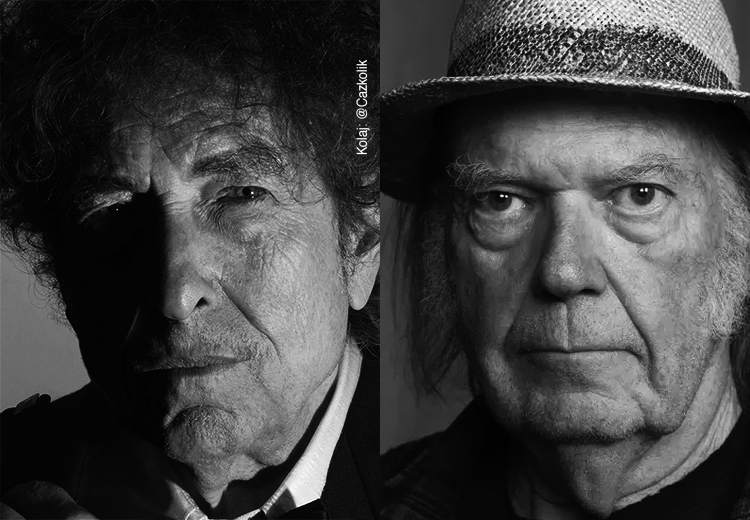 Müziğin iki efsanesi Neil Young ve Bob Dylan yeni albümlerini yayınladı